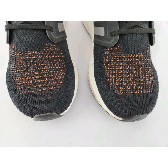 Adidas‎ Ultraboost 20 Low Top Men\'s Running Shoes Black Orange Camo FV8322 Sz 7 main image 11